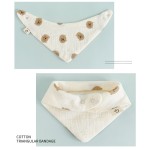Cotton Baby Bibs Factory - 6 Layer Muslin Metal Snaps