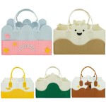 Diaper Caddy Organizer Supplier - Cartoon Felt Portable Multi