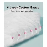 Muslin Baby Bibs Factory - 6 Layer Printed Metal Buckle