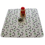 Splat Mat Factory - 51 Inch Square Waterproof Anti Slip