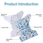 Cloth Diaper Supplier - Adjustable Size Washable Printed