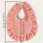 Baby Bib Manufacturer - Custom Pure Cotton Button Closure