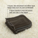Bamboo Insert Factory - 5 Layer Charcoal Washable