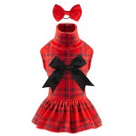 Pet Dress Manufacturer - Winter Velvet Skirt Design