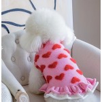 Puppy Sweater Supplier - Small Dog Ruffle Dress