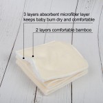 Bamboo Insert Factory - Newborn 4 Layer Pure