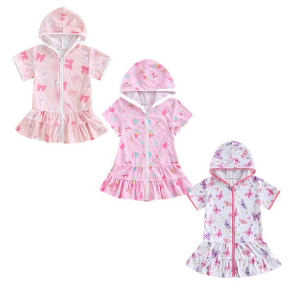 Kids Cover Up Factory - Personalized Zipper Hooded