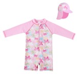 Girls Swimsuit Factory - Mermaid Style Long Sleeve