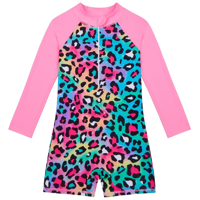 Baby Girls Swimsuit Manufacturer - Customised Leopard