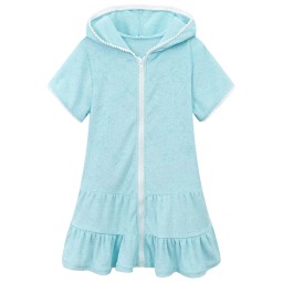 Girls Cover Up Supplier - Hooded Dress Summer