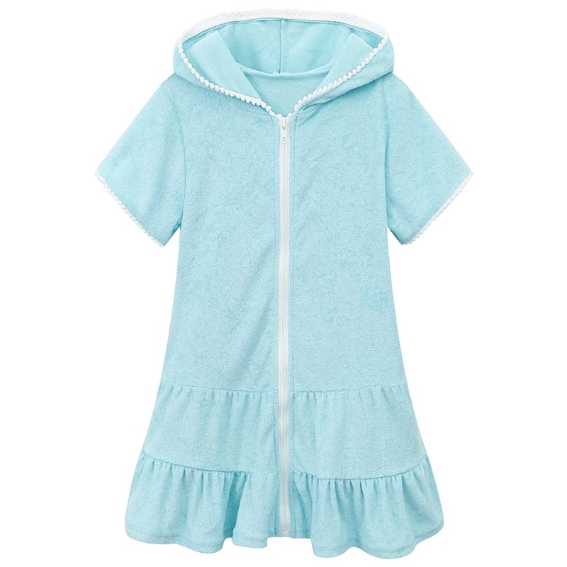 Girls Cover Up Supplier - Hooded Dress Summer