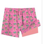 Men's Swim Trunks Manufacturer - Colorful Cartoon Print