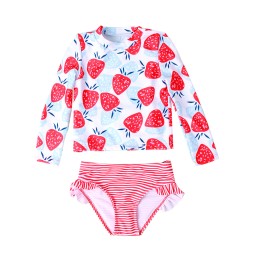 Toddler Swimwear Factory - Fruit Print Long Sleeve