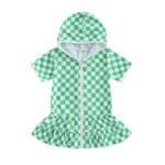 Girls Cover Up Manufacturer - Terry Cloth Zip Up