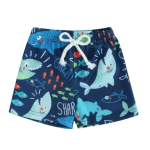 Boys Swimwear Factory - Neutral Shark Print Set