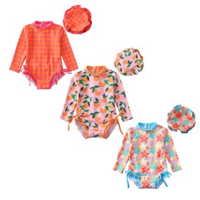 Baby Swimsuit Supplier - Long Sleeve Romper Set