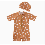 Boys Swim Trunk Supplier - Animal Print With Hat