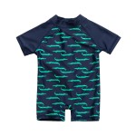 Boys Swimsuit Manufacturer - Animal Print Breathable