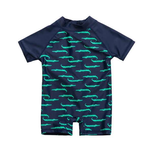 Boys Swimsuit Manufacturer - Animal Print Breathable