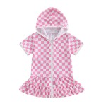 Girls Cover Up Manufacturer - Terry Cloth Zip Up