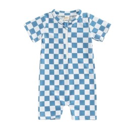 Boys Swimwear Factory - Designer Checkered Printing
