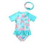 Baby Swimsuit Supplier - 2 Piece UPF50+ Hairband