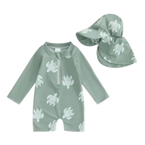 Boys Swimsuit Supplier - UPF50+ Animal Pattern