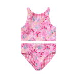 Children Bikini Manufacturer - Suspender Lattice Print