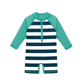 Boys Swimsuit Supplier - Anti UV Front Zipper