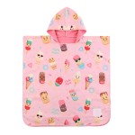 Girls Poncho Supplier - Summer Printed Robe Style