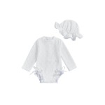 Kids Bikini Factory - Geometric Pattern Ruffle