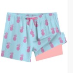 Men's Swim Trunks Manufacturer - Colorful Cartoon Print