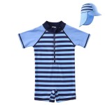 Baby Swimwear Supplier - One Piece With Hat Zipper