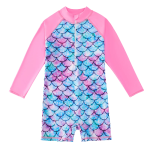 Girls Swimsuit Factory - Mermaid Long Sleeve