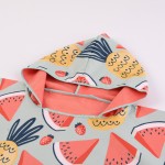 Girls Poncho Supplier - Summer Printed Robe Style