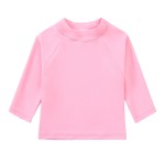 Boys Rashguard Factory - Solid Color Plaid Long Sleeve