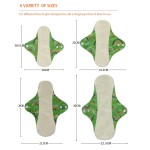Sanitary Pads Supplier - 4PCS Women Cloth Reusable Heavy