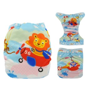 Cloth Nappies Supplier - All in Two Double Gusset Washable