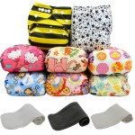 Cloth Diaper Manufacturer - Microfleece Printed with Insert