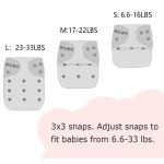 Baby Cloth Diapers Manufacturer - 2025 New Washable Reusable