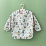 Infant Burp Cloths Factory - Long Sleeve Waterproof Smock