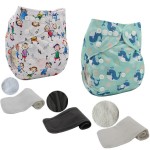 Baby Diaper Supplier - Polyester Washable Printed Microfiber