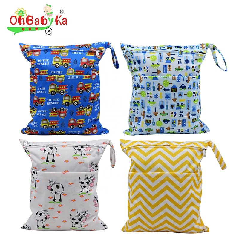 Wet Bags Manufacturer - 2 Zippers Hanging Dry Swimsuit