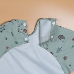 Baby Apron Bib Supplier - PU Waterproof Long Sleeved Art