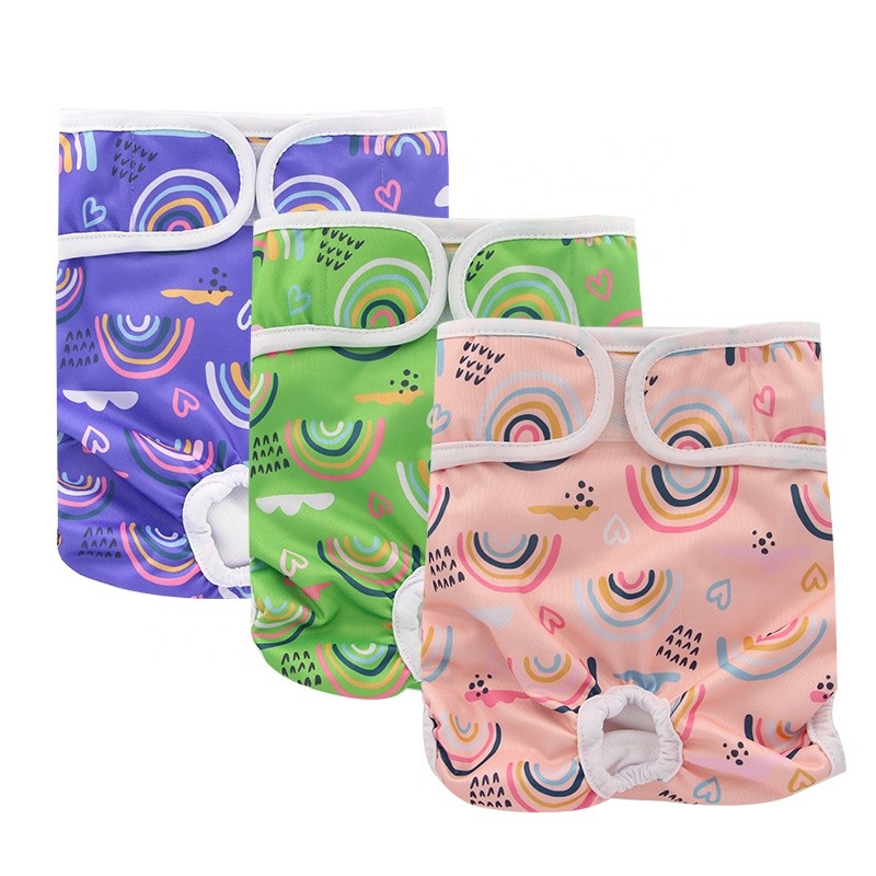 Dog Diapers Supplier - Washable Physiological Puppy Reusable