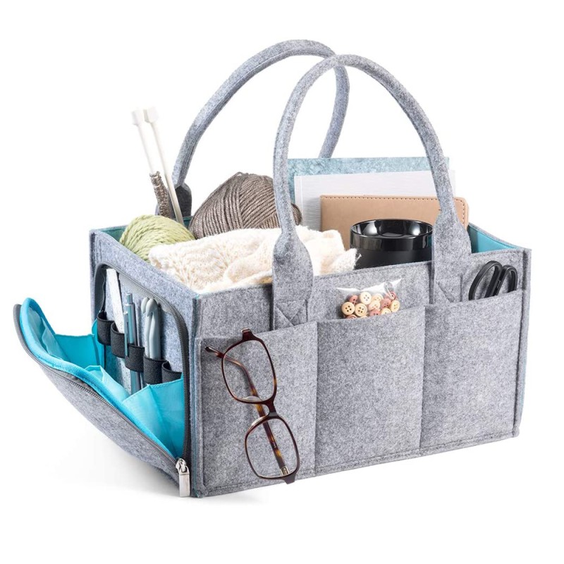 Diaper Caddy Factory - Custom Zipper Pocket Felt