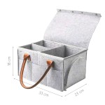 Diaper Caddy Supplier - Multifunctional Felt Insert