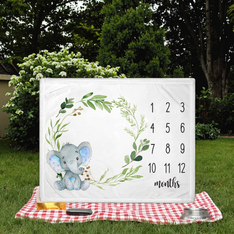 Baby Blanket Factory - Monthly Newborn Soft