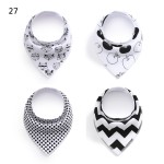 Organic Bibs Manufacturer - Snap Button Closure Printed