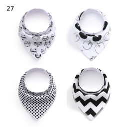 Organic Bibs Manufacturer - Snap Button Closure Printed